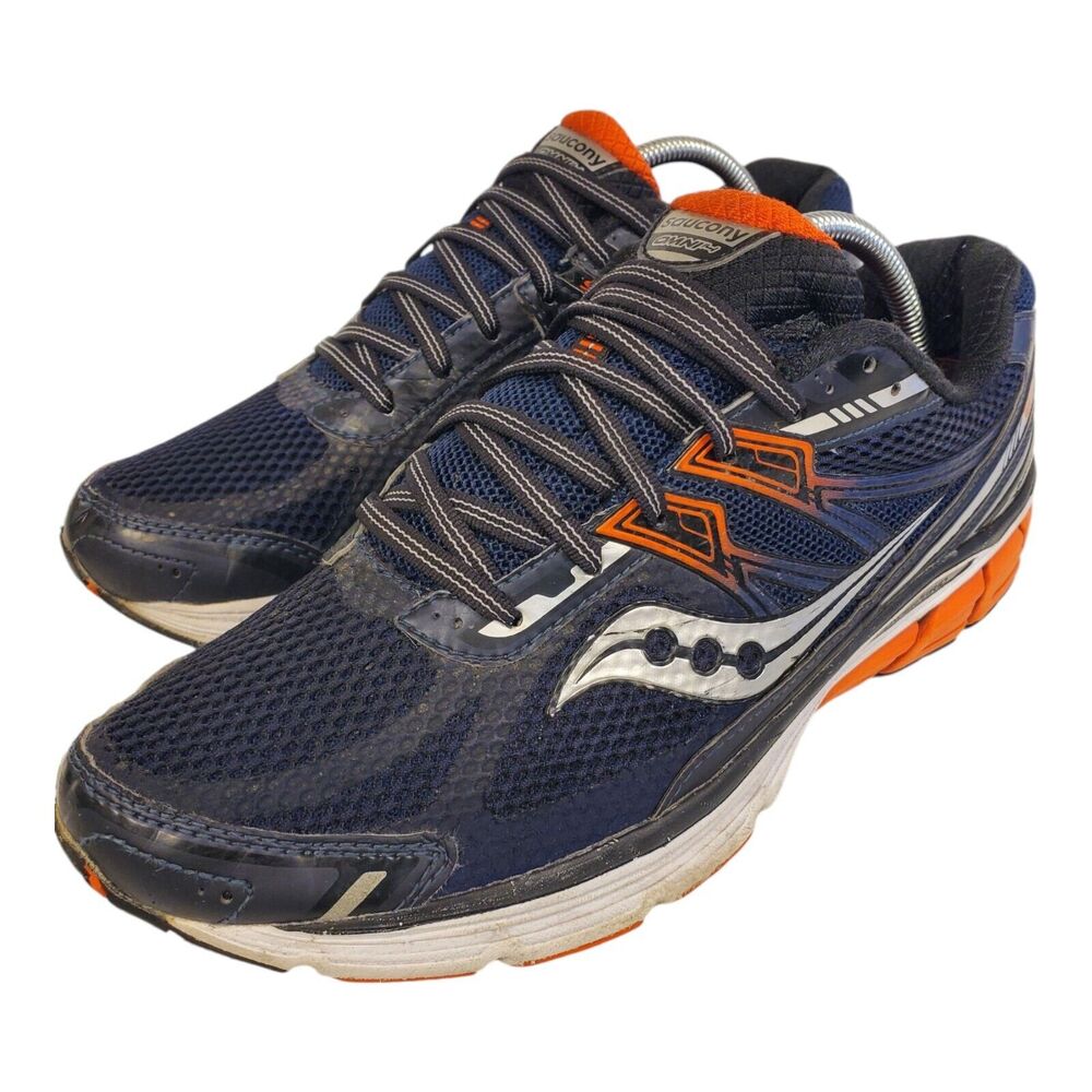 SAUCONY Shoes OMNI 14 Mens Size 10 Blue Orange Running Sneaker Athletic S20270-2